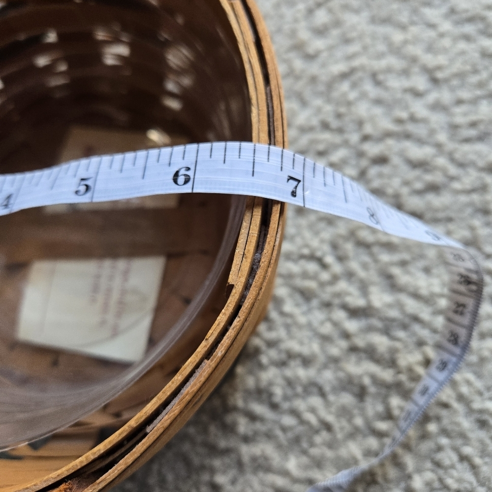 Longaberger Heartland Button Basket 1955 - Picture 3 of 4